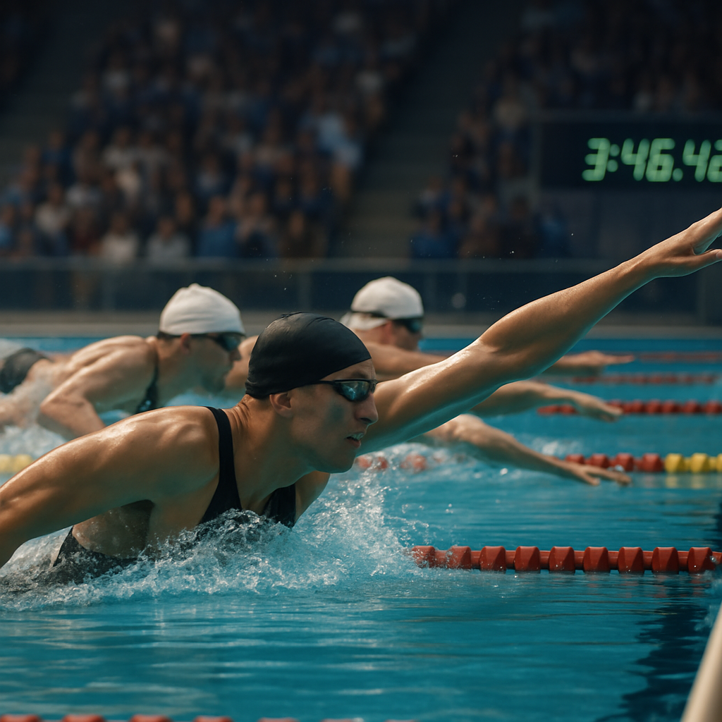 Üzgüçülük çempionatlarında medal mübarizəsi və rekord göstəricilər